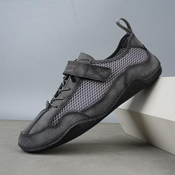 MEN'S CASUAL BREATHABLE VELCRO DRIVING SHOES 11254039S