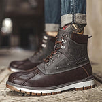 MEN'S CASUAL OUTDOOR HIGH TOP WORK SNOW BEAN BOOTS 75601821S