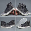 MEN'S CASUAL CAMOUFLAGE HIGH-TOP CANVAS SHOES 51837018S