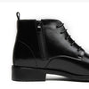 MEN'S FORMAL BUSINESS SOFT LEATHER LACE UP BOOTS 03149899YL