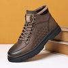 MEN'S CASUAL COTTON LINING LACE-UP BOOTS 35879340S