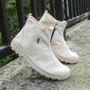 MEN'S OUTDOOR JUNGLE ZIPPER HIGH TOP CANVAS SHOES 31846633S