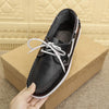 MEN'S CASUAL LACE-UP CONTRAST COLOR BOAT SHOES 65161175S