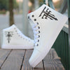 MEN'S CASUAL LACE-UP HIGH-TOP SNEAKERS 01118104S