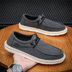 MEN'S RETRO CASUAL DRIVING BREATHABLE CANVAS SHOES 47958728S