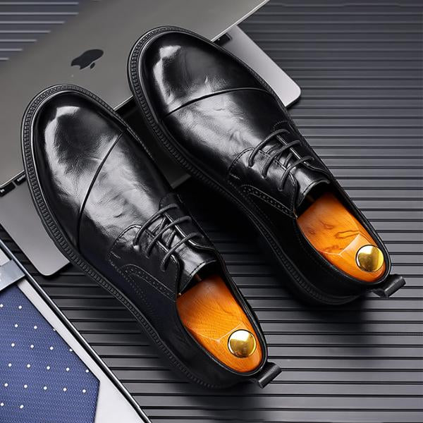 MEN'S LACE-UP BUSINESS CASUAL DRESS SHOES 91513716S