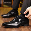 MEN'S VINTAGE BROGUE ENGRAVED DRESS SHOES 27449462S