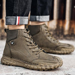 MEN'S CASUAL OUTDOOR HIGH-TOP LACE-UP SHOES 27392784S