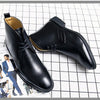 MEN'S RETRO HIGH TOP BUSINESS CASUAL LEATHER BOOTS 24291748YL