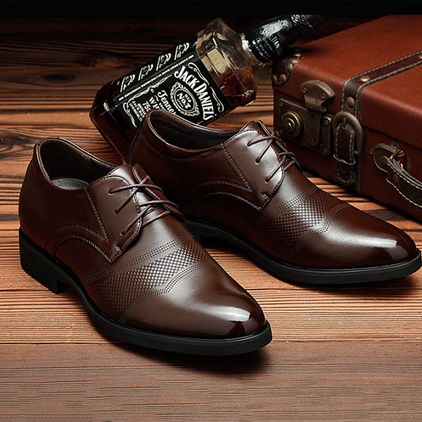 MEN'S BUSINESS FORMAL LACE-UP CASUAL SHOES 15445266S