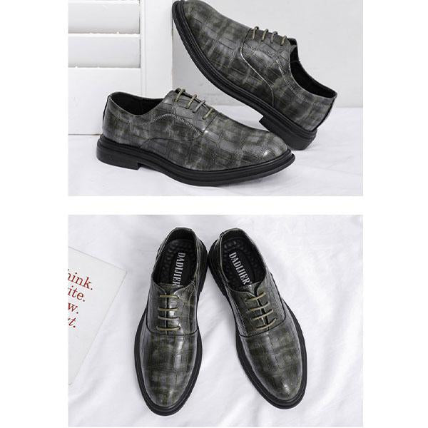 MEN'S DRESS OXFORD SHOES CLASSIC LACE UP FORMAL SHOES 19565949YL