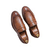 MEN'S RETRO CASUAL BUSINESS MATTE SOFT LEATHER SHOES 95916920YL