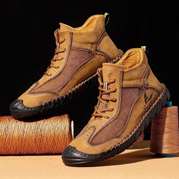 MEN'S OUTDOOR CASUAL HIGH TOP LACE-UP BOOTS 21327321S