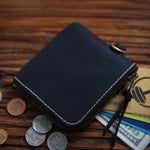 MEN'S RETRO SHORT ZIPPERED COIN PURSE 32441473S