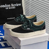 MEN'S LOW-TOP LACE-UP CONTRAST CANVAS SHOES 45148744S