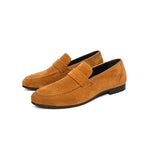 MEN'S MINIMALIST SUEDE LOAFERS 00620193YL