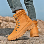 MEN'S OUTDOOR LACE UP CASUAL BOOTS 24347648YL