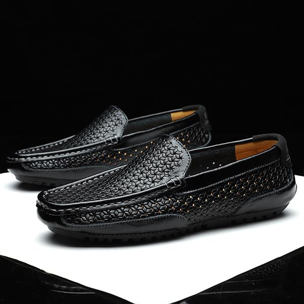 MEN'S HOLLOW TRENDY CASUAL DRIVING SHOES 14208674S