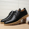 MEN'S LACE-UP BREATHABLE CASUAL BUSINESS SHOES 84632855S