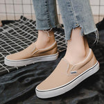 MEN'S CASUAL RETRO SLIP-ON CANVAS DECK SHOES 44317323S