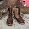 MEN'S RETRO STITCHING WORKWEAR STYLE LACE-UP BOOTS 81944525S