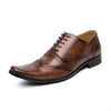 MEN'S BROGUE RETRO CASUAL BUSINESS WEDDING SHOES 71509776S