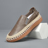 MEN'S HAND-SEWN CASUAL SLIP-ON ESPADRILLES 76798145S