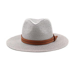 MEN'S BELT ACCESSORIES STRAW BEACH PANAMA HAT 36386586S