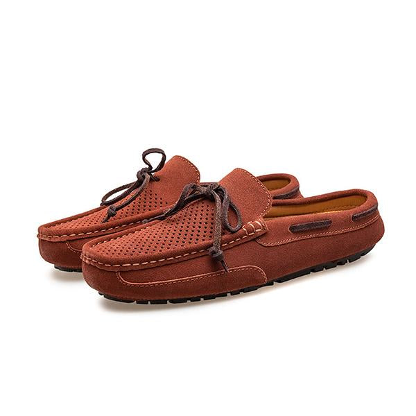 MEN'S CASUAL LEATHER SLIPPERS 17443561YL