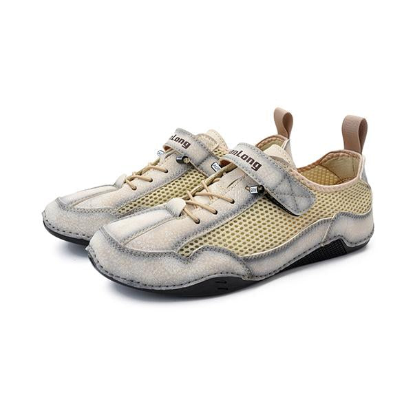 MEN'S CASUAL BREATHABLE VELCRO DRIVING SHOES 11254039S