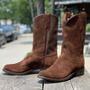 MEN'S RETRO SOLID COLOR SUEDE LEATHER BOOTS 92034726YL