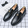 MEN'S STYLISH METAL DECORATION LOAFERS 57598230S