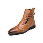 MEN'S CASUAL POINTED RETRO BOOTS 53226479YL