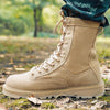 MEN'S CASUAL LACE-UP BREATHABLE COMBAT BOOTS 86268766S