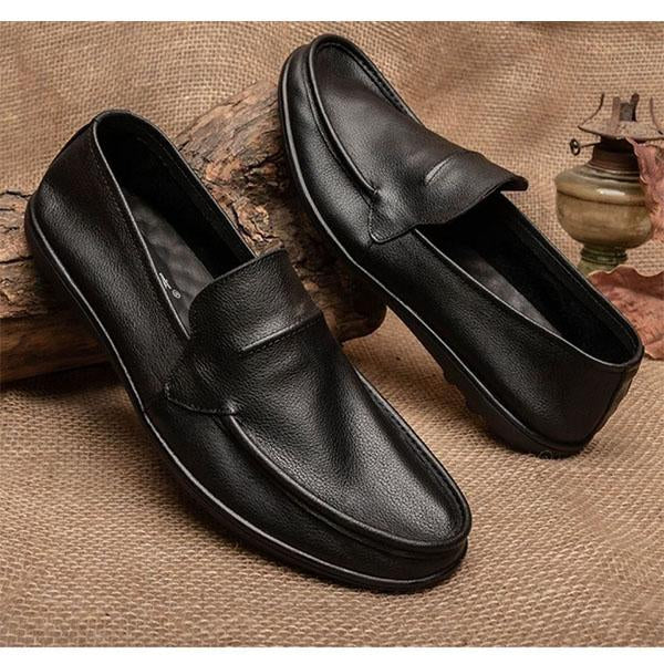 MEN'S SOFT SOLE COMFORTABLE LEATHER SHOES 80287811YL