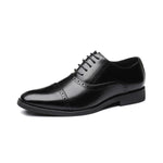 MEN'S BROGUE POINTED TOE BUSINESS DRESS SHOES 59729226S