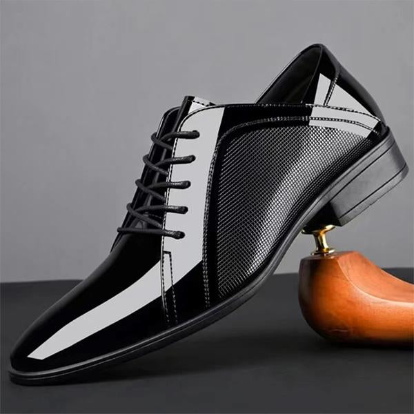 MEN'S POINTED FORMAL TIE WEDDING SHOES 46899998YL