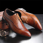 MEN'S BUSINESS CASUAL FORMAL LEATHER SHOES 21108766YL