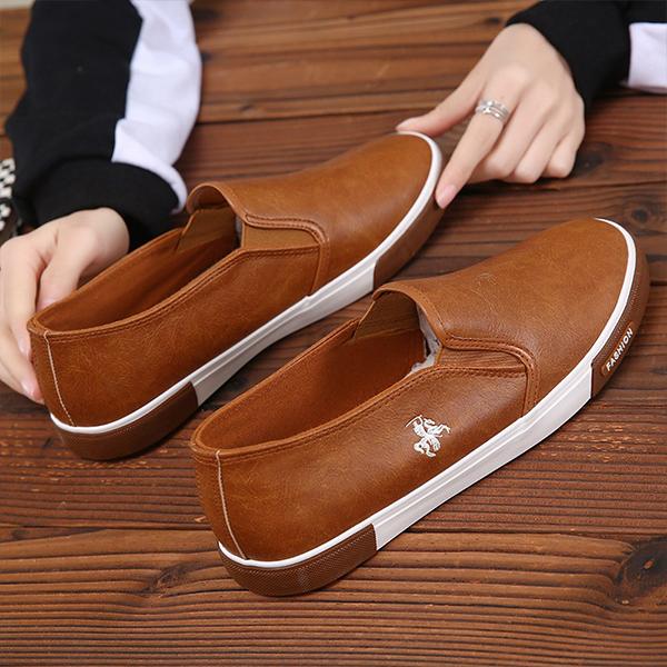 MEN'S RETRO SLIP-ON FLATS 91147835S