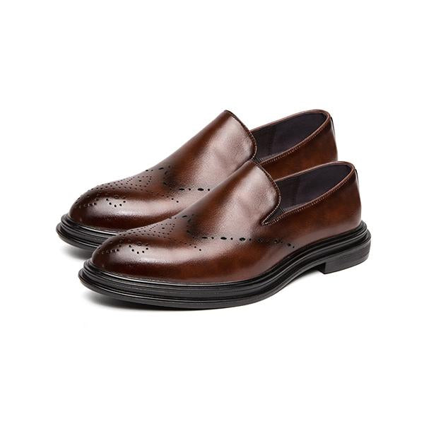 MEN'S CASUAL CARVED INFORMAL DRESS SHOES 15611596S