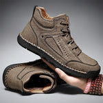 MEN'S RETRO LACE UP CASUAL BOOTS 71113023YL