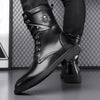 MEN'S RETRO WIDE-LAST NON-SLIP RUBBER-SOLED LACE-UP BOOTS 88083175S