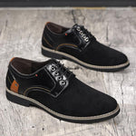 MEN'S CASUAL SUEDE LACE-UP DRESS SHOES 55996511S