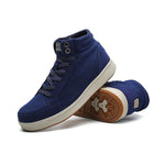 MEN'S LACE UP WARM CASUAL SUEDE SHOES 53754144YL