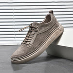 MEN'S CASUAL LACE-UP FASHIONABLE WEAR-RESISTANT SNEAKERS 40053722S