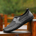 MEN'S RETRO MESH SLIP-ON CASUAL SHOES 38363022S