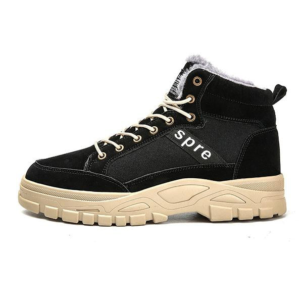 MEN'S OUTDOOR HIGH-HEELED WORKWEAR SHORT BOOTS 86110788YL