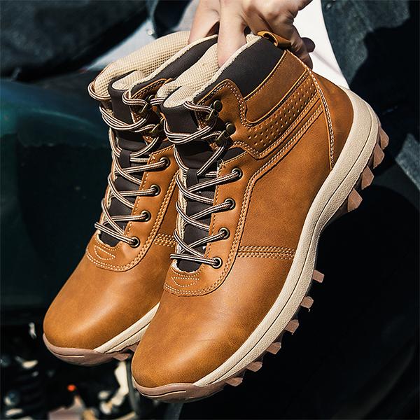 MEN'S CASUAL OUTDOOR LACE UP BOOTS 16319380YL