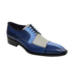 MEN'S BUSINESS RETRO COLOR BLOCK DRESS SHOES 84145781S