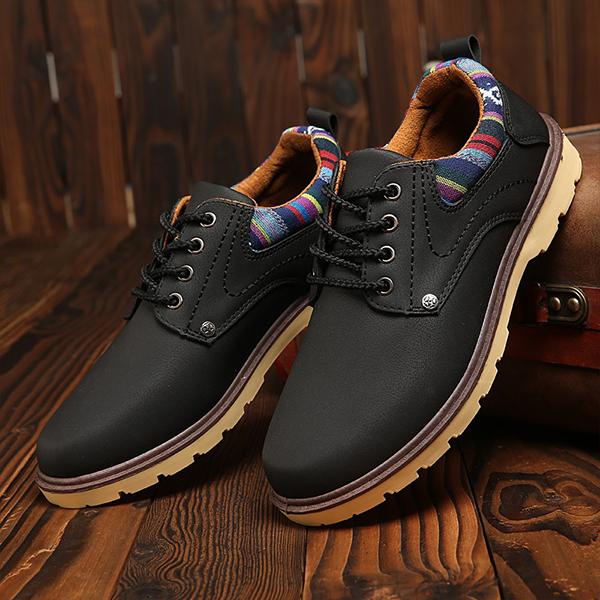 MEN'S CASUAL WATERPROOF LACE-UP SHOES 10229924S